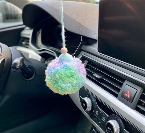 trendy car hanging air freshener.